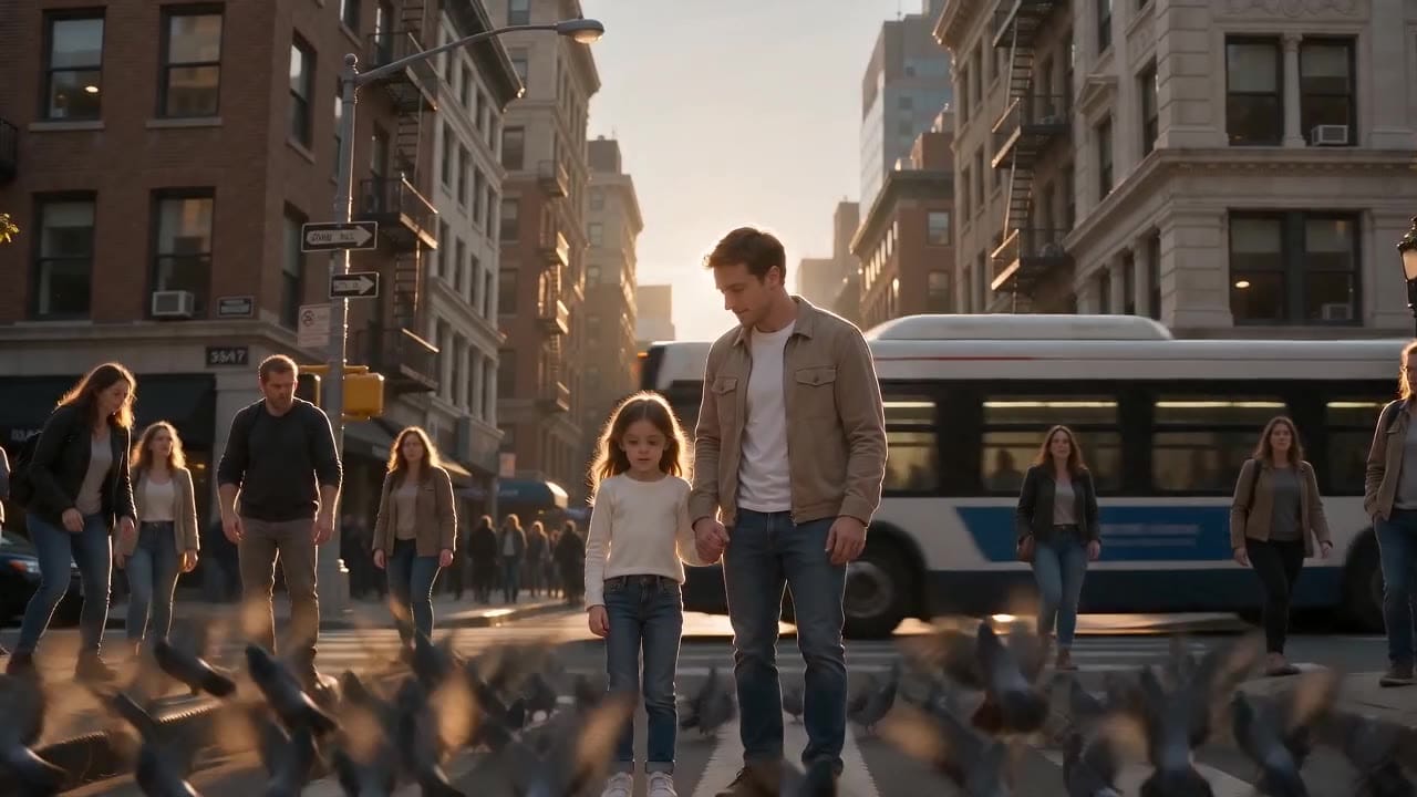 Seedance 2.0 Mini city crosswalk render